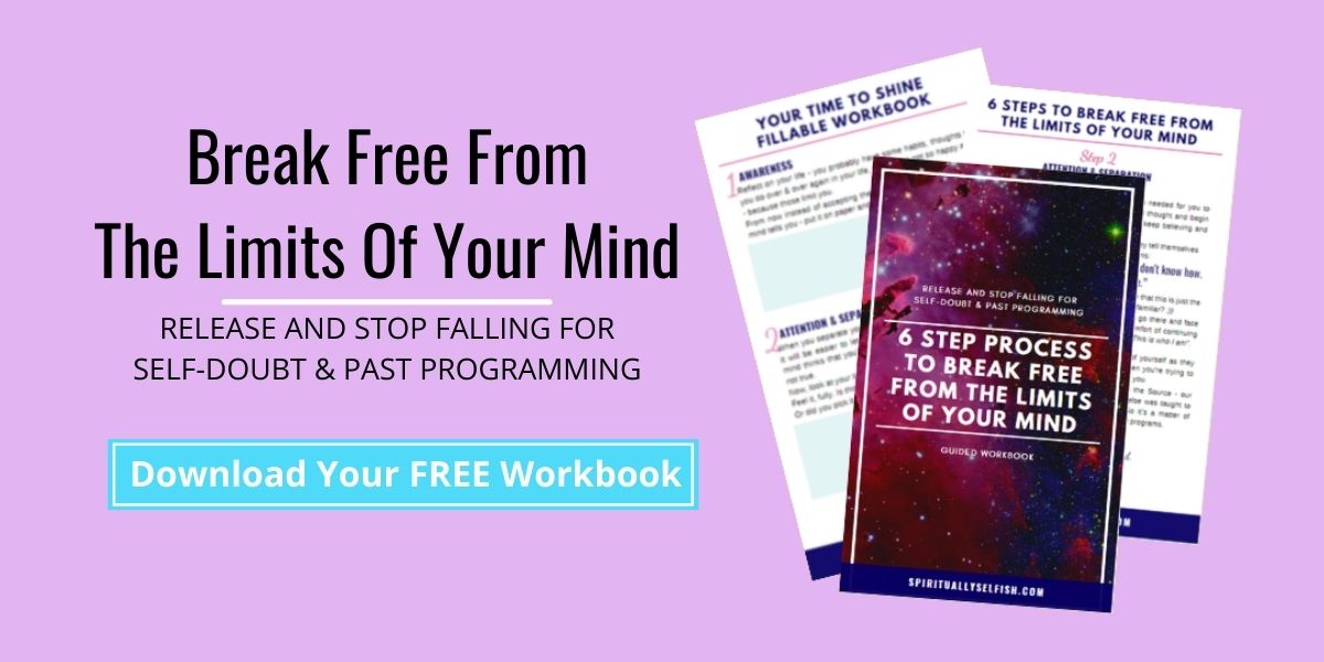 Download Your FREE Workbook Overcome Mindset Limitations