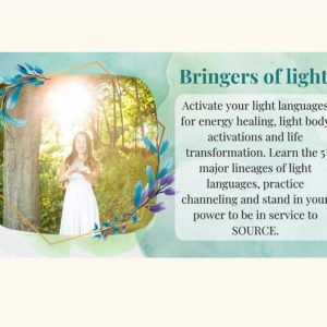Bringers Of Light - Light Language Course by Tiffany Tin