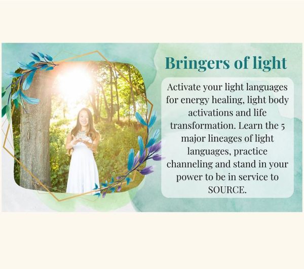 Bringers Of Light - Light Language Course by Tiffany Tin
